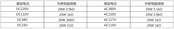 DS-21時間繼電器主要技術參數圖片二