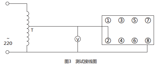 DY-36/Z電壓繼電器接線與調(diào)試接線圖